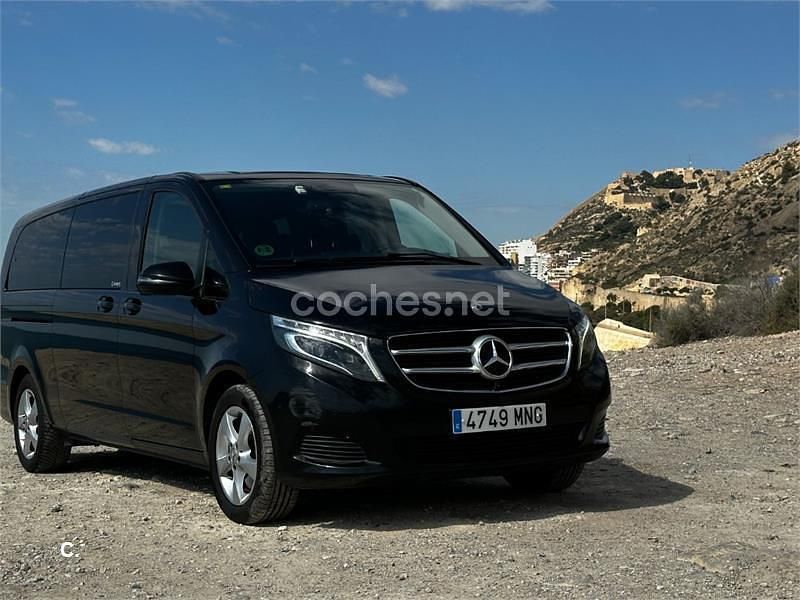 Usado Mercedes V200 136 CV (100 kW) 2018 Negro Monovolumen