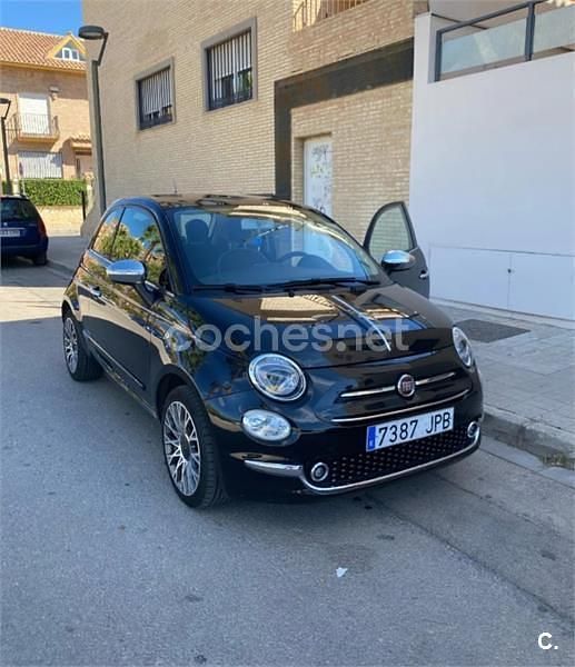 Negro Usado 2016 Fiat 500 Lounge Berlina | 7600 € (Precio justo) - Imagen 1/4