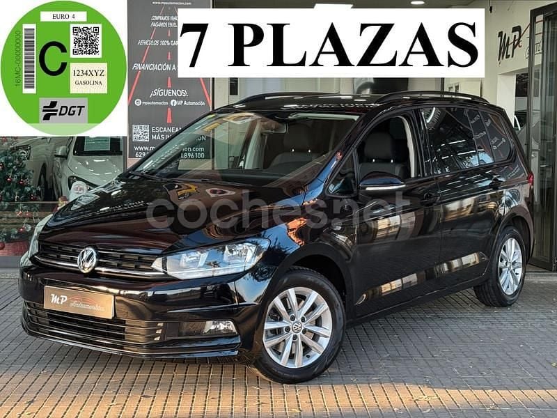 Negro Usado 2018 VW Touran Edition Monovolumen | 19.990 € (Precio justo) - Imagen 1/4