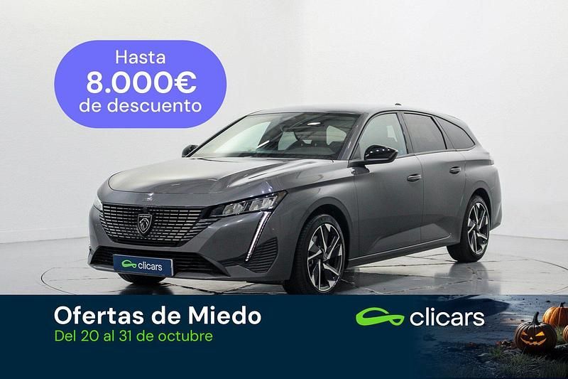 Gris / plata Usado 2024 Peugeot 308 Allure Familiar | 19.490 € (Super precio) - Imagen 1/4