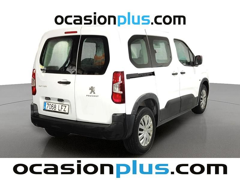 Usado Peugeot Rifter Access 100 CV (73 kW) 2020 Blanco Monovolumen