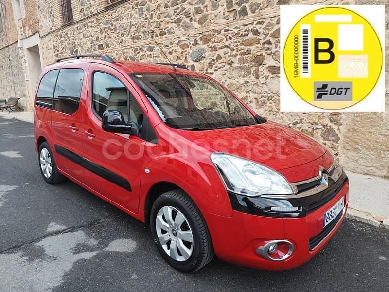 Rojo Usado 2013 Citroën Berlingo Seduction Monovolumen | 8450 € (Precio justo) - Imagen 1/4