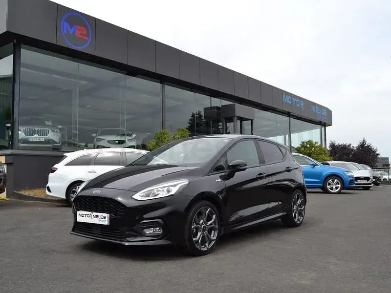 Usado Ford Fiesta ST-Line 100 CV (73 kW) 2021 Negro Utilitario