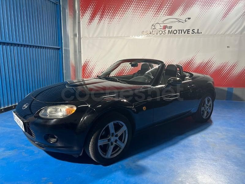 Usado Mazda MX5 Active 126 CV (92 kW) 2007 Negro Descapotable