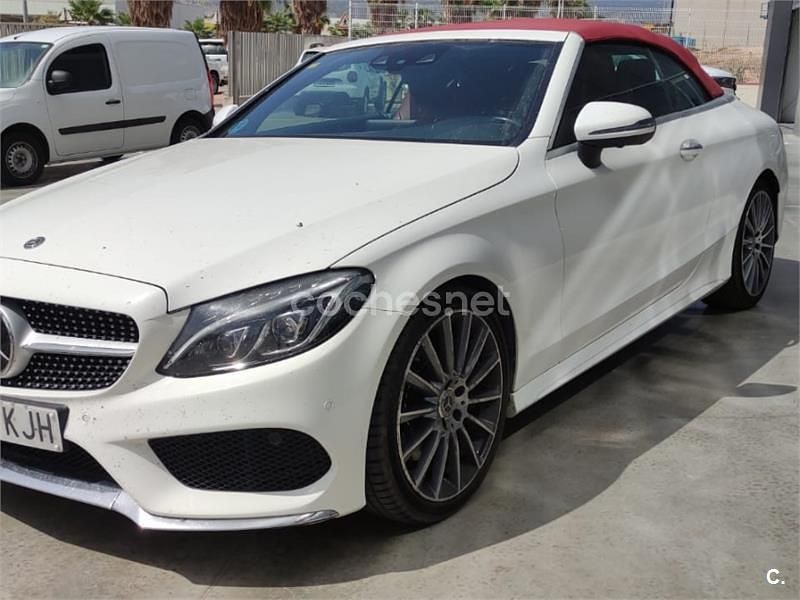 Usado Mercedes C250 204 CV (150 kW) 2018 Blanco Descapotable