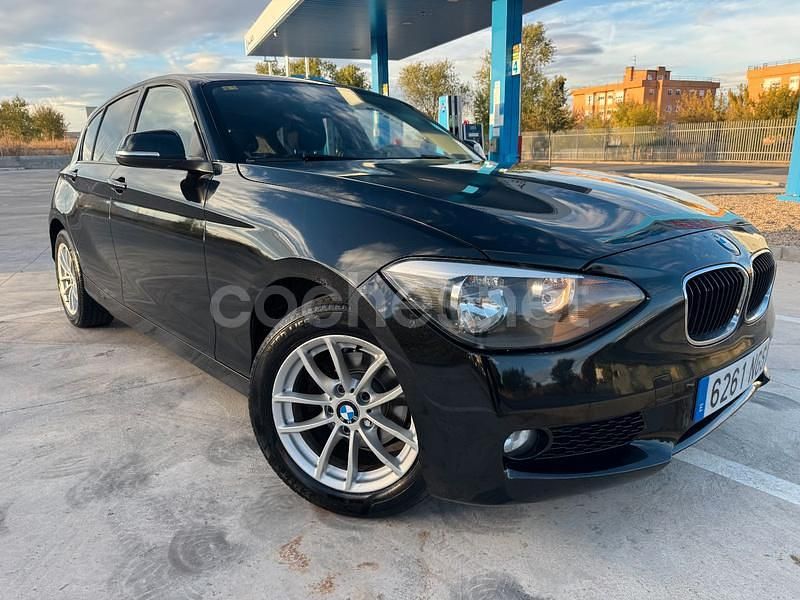 Negro Usado 2014 BMW 116 Efficient Dynamics Utilitario | 7500 € (Super precio) - Imagen 1/4