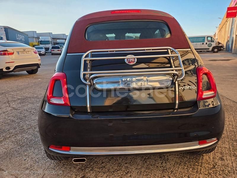 Usado Fiat 500C Dolcevita 70 CV (51 kW) 2021 Negro Descapotable