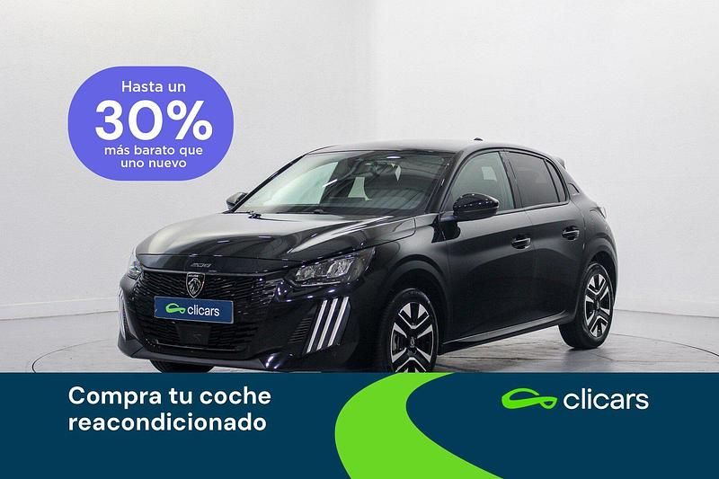 Usado Peugeot 208 Allure 101 CV (74 kW) 2025 Negro Utilitario