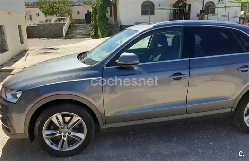Usado Audi Q3 150 CV (110 kW) 2017 Gris / plata SUV