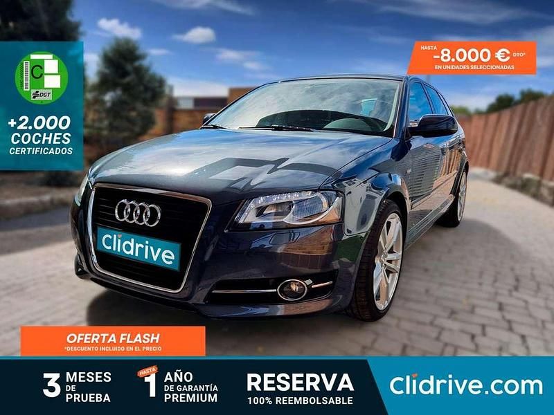 Gris Usado 2011 Audi A3 Sportback Ambition Utilitario | 9490 € (Precio justo) - Imagen 1/3