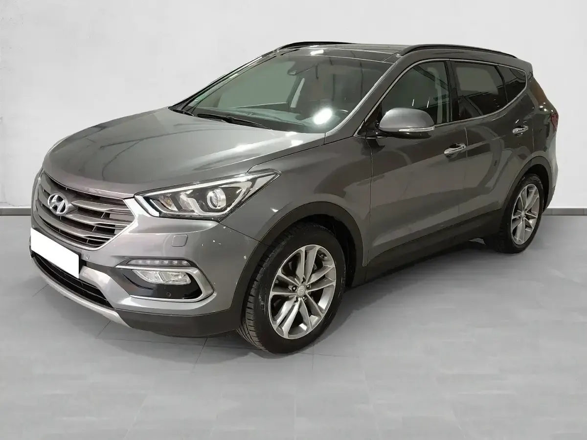Usado Hyundai Santa Fe 200 CV (147 kW) 2016 Gris SUV