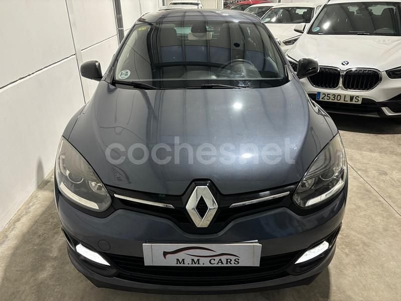 Usado Renault Mégane III LIMITED 110 CV (80 kW) 2015 Azul Berlina