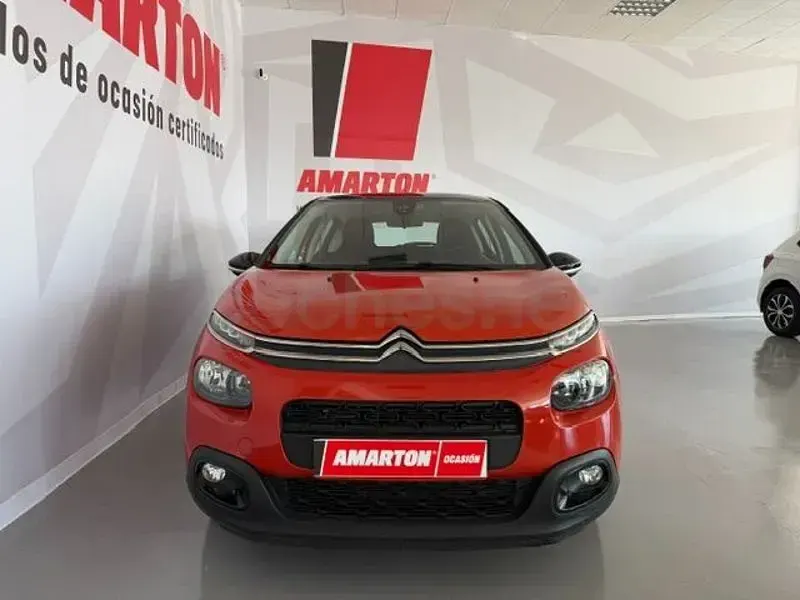 Usado Citroën C3 Feel 82 CV (60 kW) 2019 Naranja Utilitario