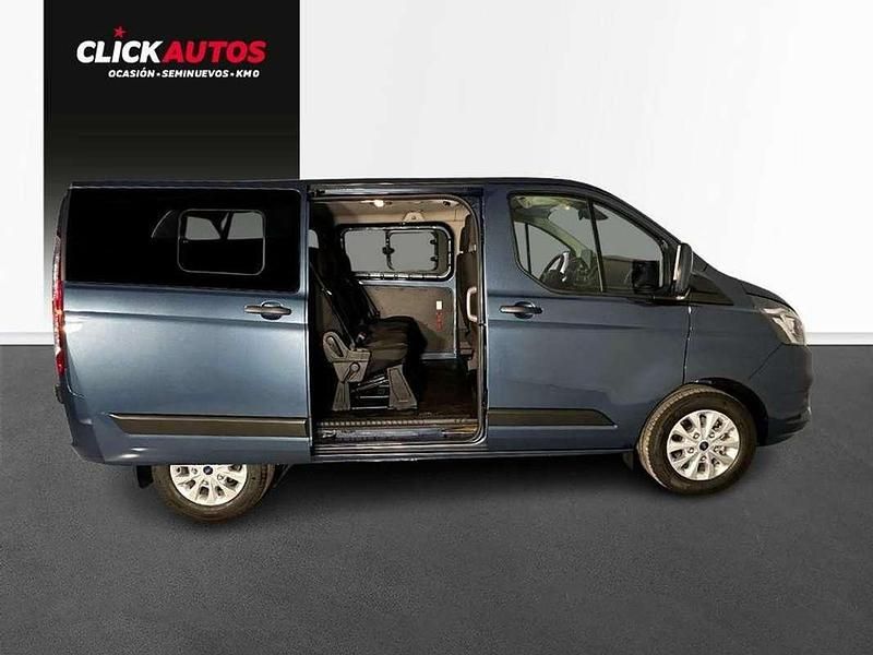 Usado Ford Transit Custom Trend 131 CV (96 kW) 2023 Azul Familiar