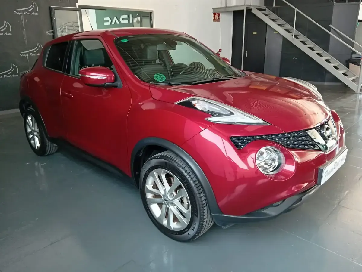 Usado Nissan Juke Tekna 116 CV (85 kW) 2018 Rojo SUV