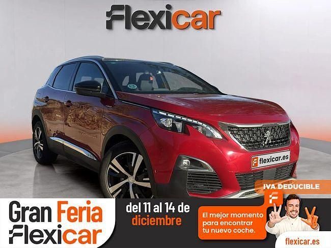 Rojo Usado 2019 Peugeot 3008 GT-line SUV | 16.790 € (Un poco caro) - Imagen 1/4