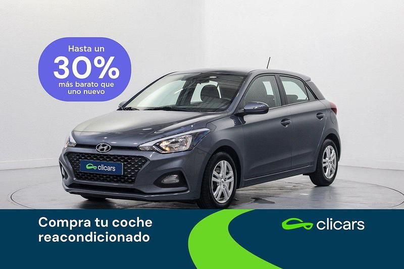 Gris Usado 2019 Hyundai i20 Berlina | 11.990 € (Precio justo) - Imagen 1/4