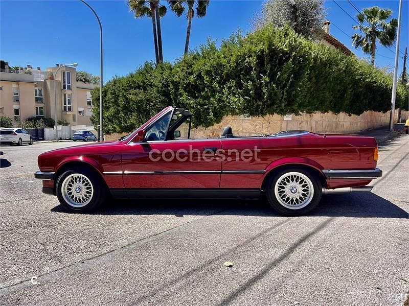 Usado BMW 325 Cabriolet 170 CV (125 kW) 1990 Granate Descapotable
