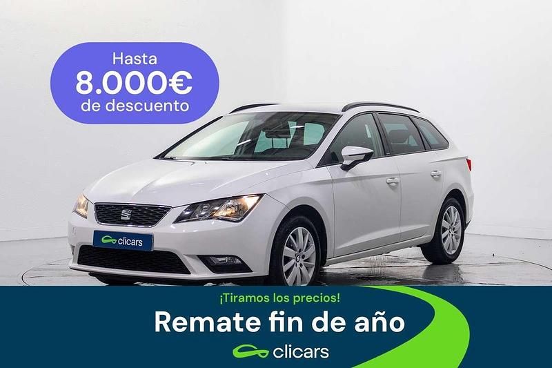 Blanco Usado 2016 Seat Leon ST Reference Familiar | 10.190 € (Precio justo) - Imagen 1/4