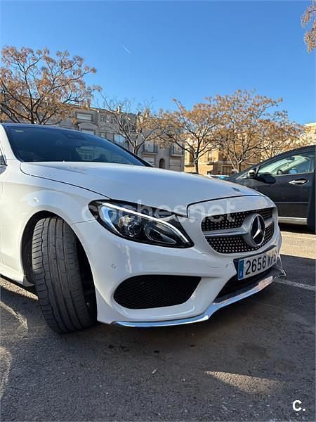 Usado Mercedes C220 170 CV (125 kW) 2017 Blanco Coupe