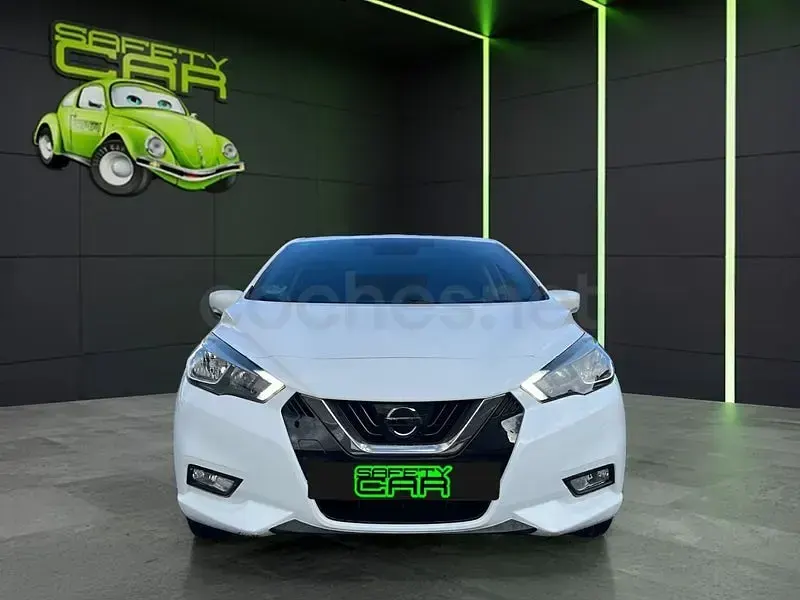 Usado Nissan Micra Acenta 90 CV (66 kW) 2018 Blanco Utilitario