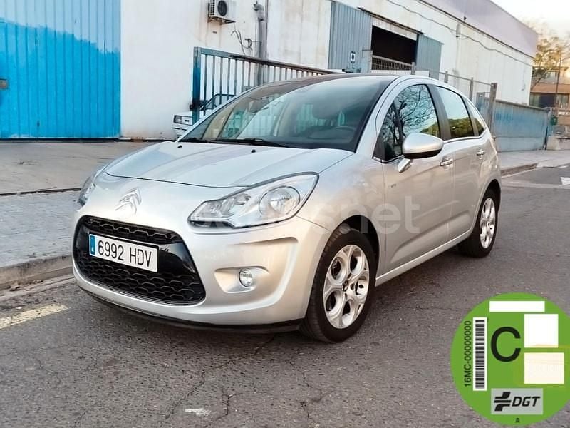 Gris / plata Usado 2011 Citroën C3 Exclusive Berlina | 5495 € (Super precio) - Imagen 1/4