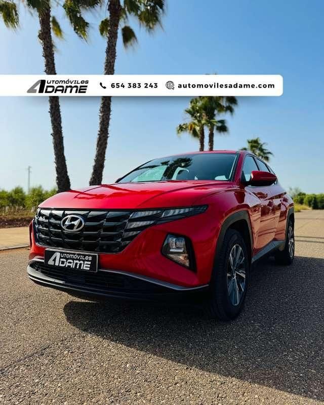 Rojo Usado 2021 Hyundai Tucson SUV | 21.900 € (Precio justo) - Imagen 1/4