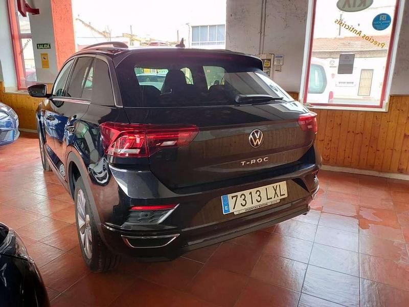 Usado VW T-Roc R-line 150 CV (110 kW) 2022 Negro SUV
