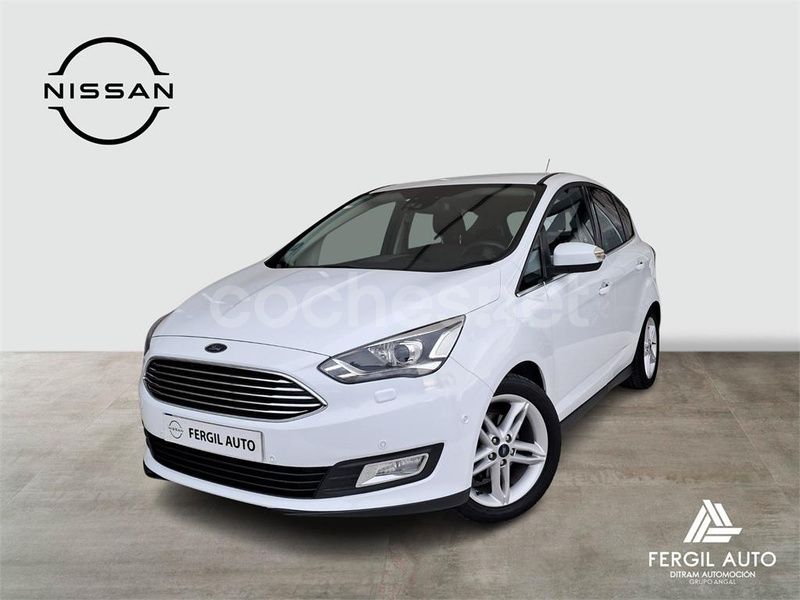 Blanco Usado 2018 Ford C-MAX Titanium Monovolumen | 11.900 € (Precio justo) - Imagen 1/4