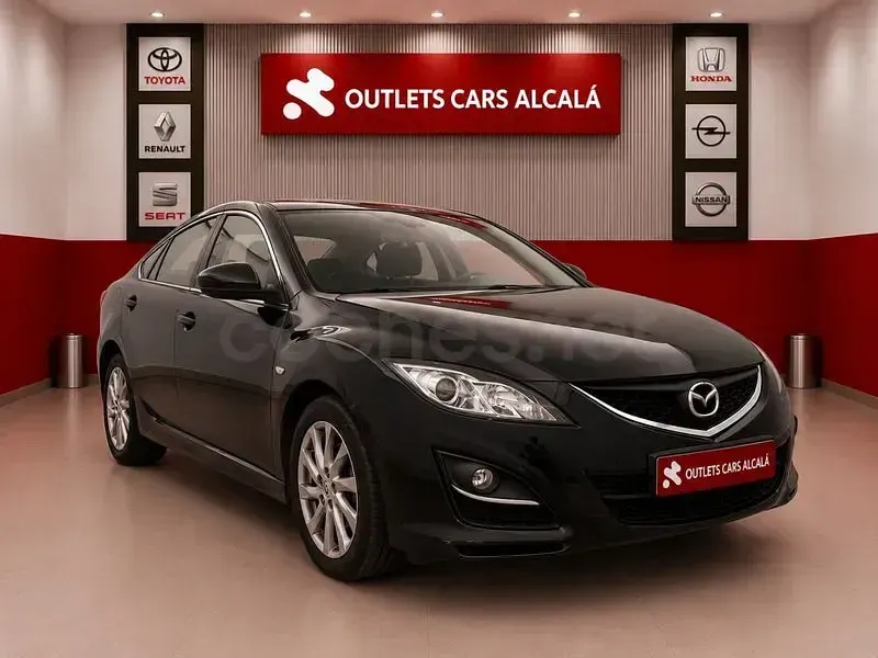 Usado Mazda 6 129 CV (94 kW) 2012 Negro Berlina
