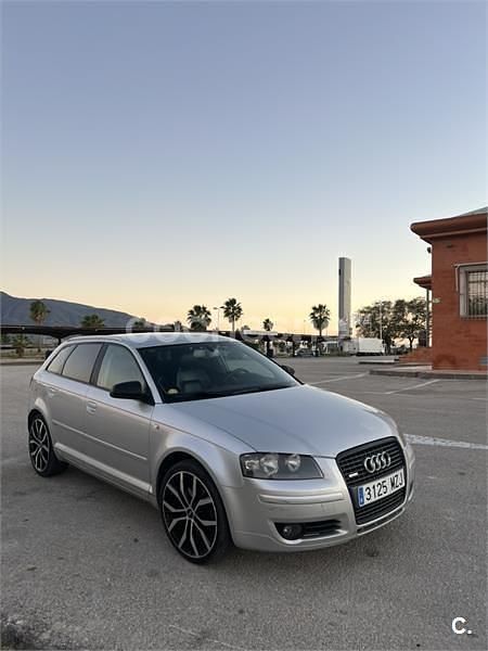 Usado Audi A3 Ambiente 170 CV (125 kW) 2007 Gris / plata Berlina