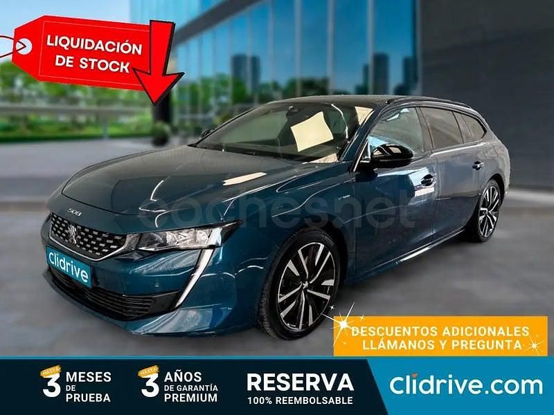 Usado Peugeot 508 GT 225 CV (165 kW) 2021 Azul Familiar