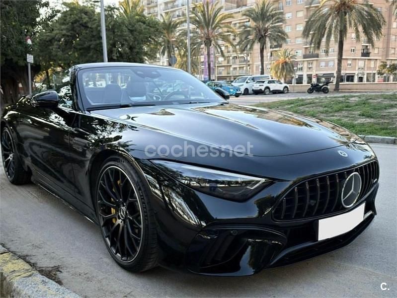 Usado Mercedes SL63 AMG 585 CV (430 kW) 2023 Negro Descapotable