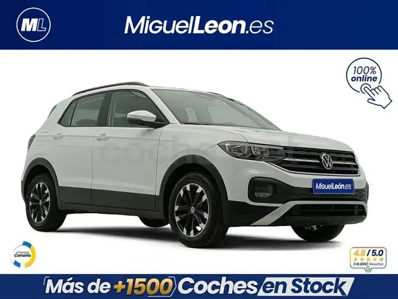 Usado VW T-Cross Edition 95 CV (69 kW) 2023 Blanco SUV