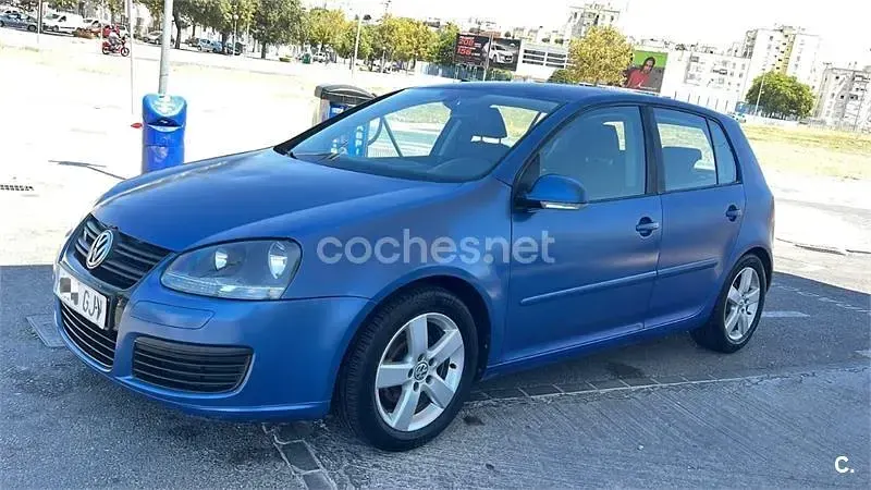 Usado VW Golf VI GT 105 CV (77 kW) 2009 Azul Berlina