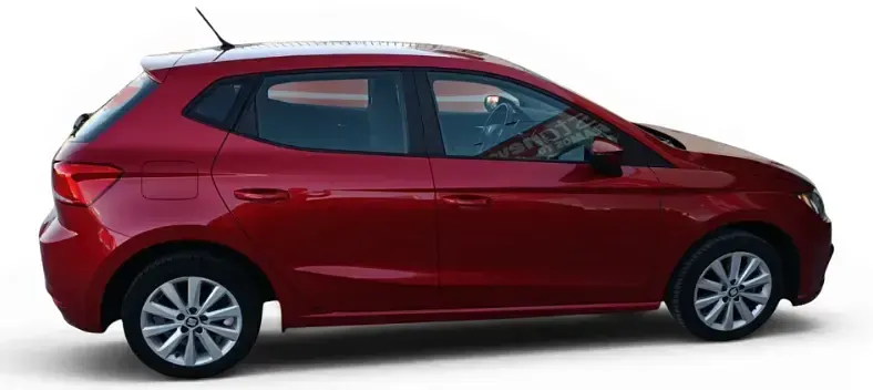 Usado Seat Ibiza CONNECT 80 CV (58 kW) 2019 Rojo Utilitario