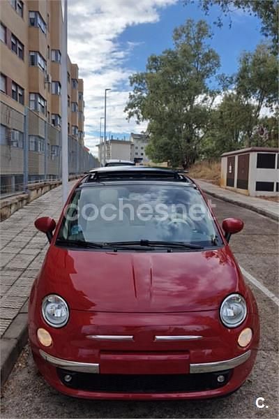 Usado Fiat 500 Lounge 69 HP (50 kW) 2011 Vermelho Sedan