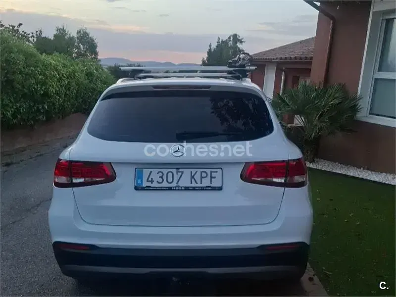 Usado Mercedes GLC220 170 CV (125 kW) 2017 Blanco SUV