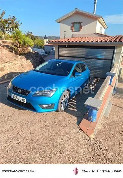 Usado Seat Leon XCELLENCE 150 CV (110 kW) 2017 Azul Berlina