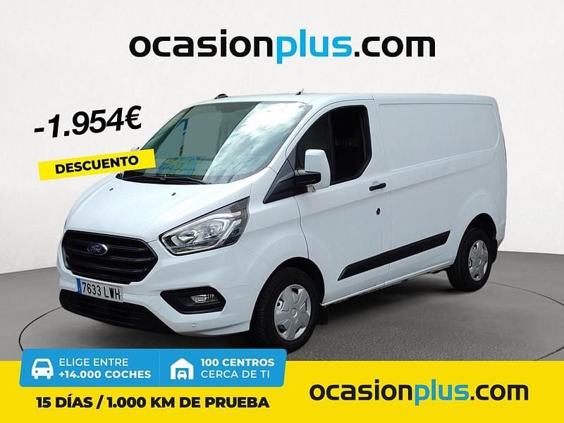 Blanco Usado 2022 Ford Transit Custom Trend Berlina | 21.500 € (Super precio) - Imagen 1/4
