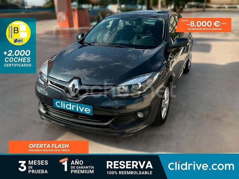 Negro Usado 2014 Renault Mégane III LIMITED Berlina | 8490 € (Buen precio) - Imagen 1/3
