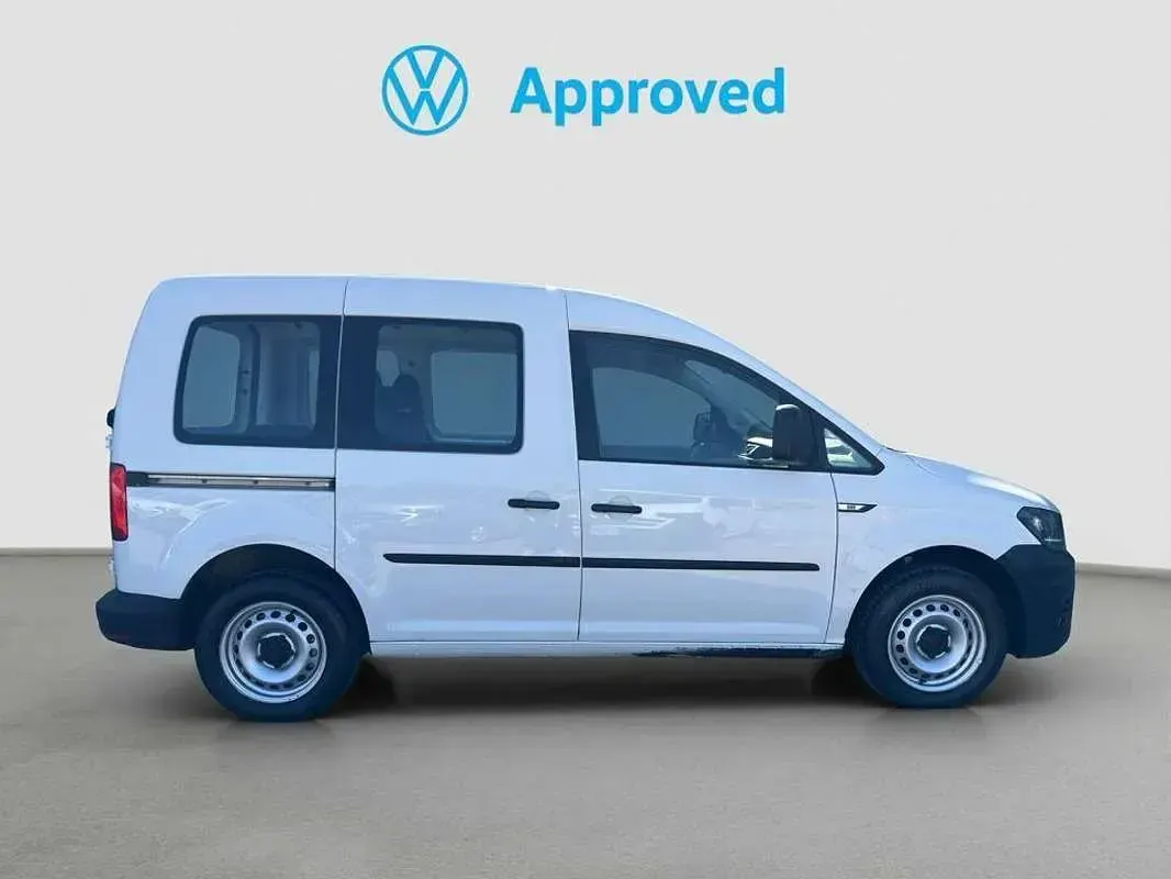 Usado VW Caddy Business 75 CV (55 kW) 2018 Blanco Monovolumen