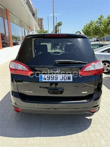 Usado Ford Grand C-Max Titanium 125 CV (91 kW) 2015 Negro Monovolumen