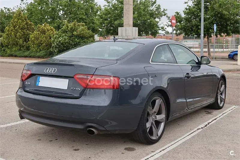 Usado Audi A5 190 CV (139 kW) 2008 Gris / plata Coupe