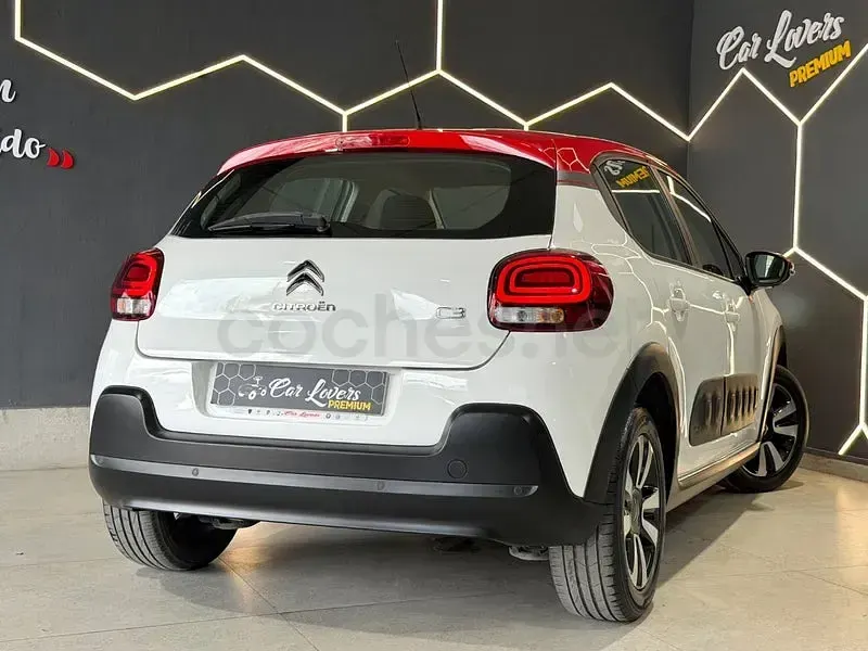 Usado Citroën C3 PureTech 82 CV (60 kW) 2017 Blanco Berlina