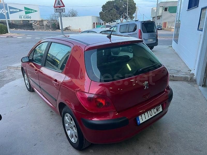 Usado Peugeot 307 110 CV (80 kW) 2003 Granate Berlina