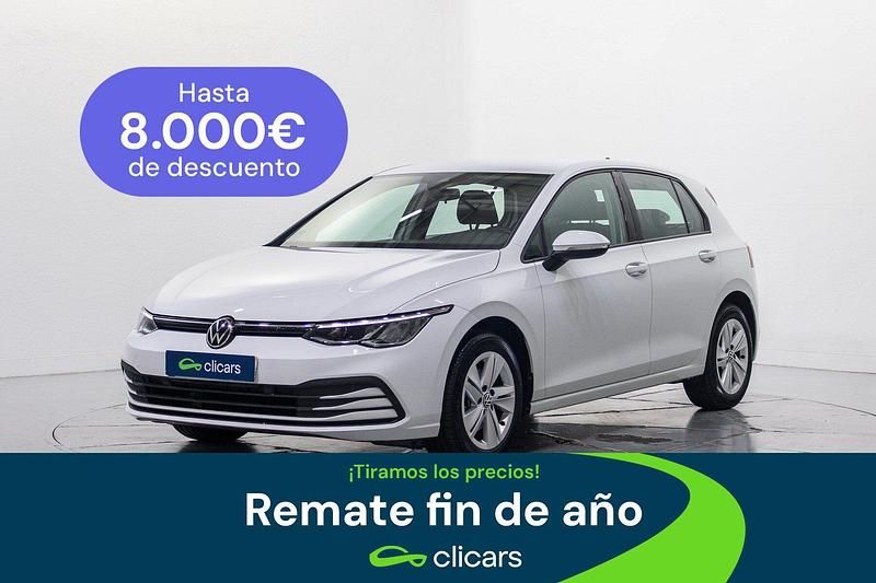 Blanco Usado 2022 VW Golf VIII | 19.990 € (Precio justo) - Imagen 1/4