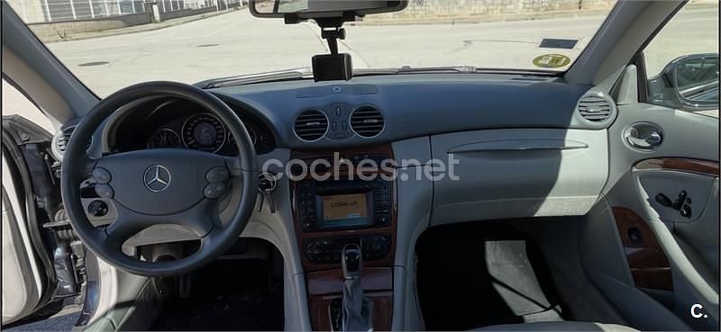 Usado Mercedes CLK500 Elegance 306 CV (225 kW) 2004 Azul Coupe