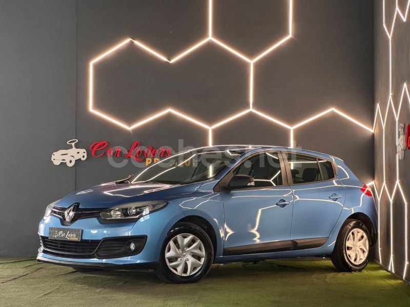 Usado Renault Mégane GT Line GT 115 CV (84 kW) 2014 Azul Berlina