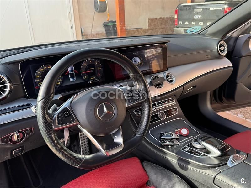 Usado Mercedes E220 170 CV (125 kW) 2018 Negro Descapotable